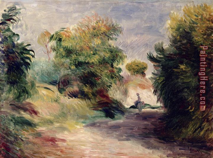 Pierre Auguste Renoir Landscape near Cagnes
